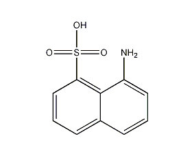 1-萘胺-8-磺酸結(jié)構式