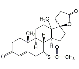 螺旋內(nèi)酯固醇結(jié)構(gòu)式